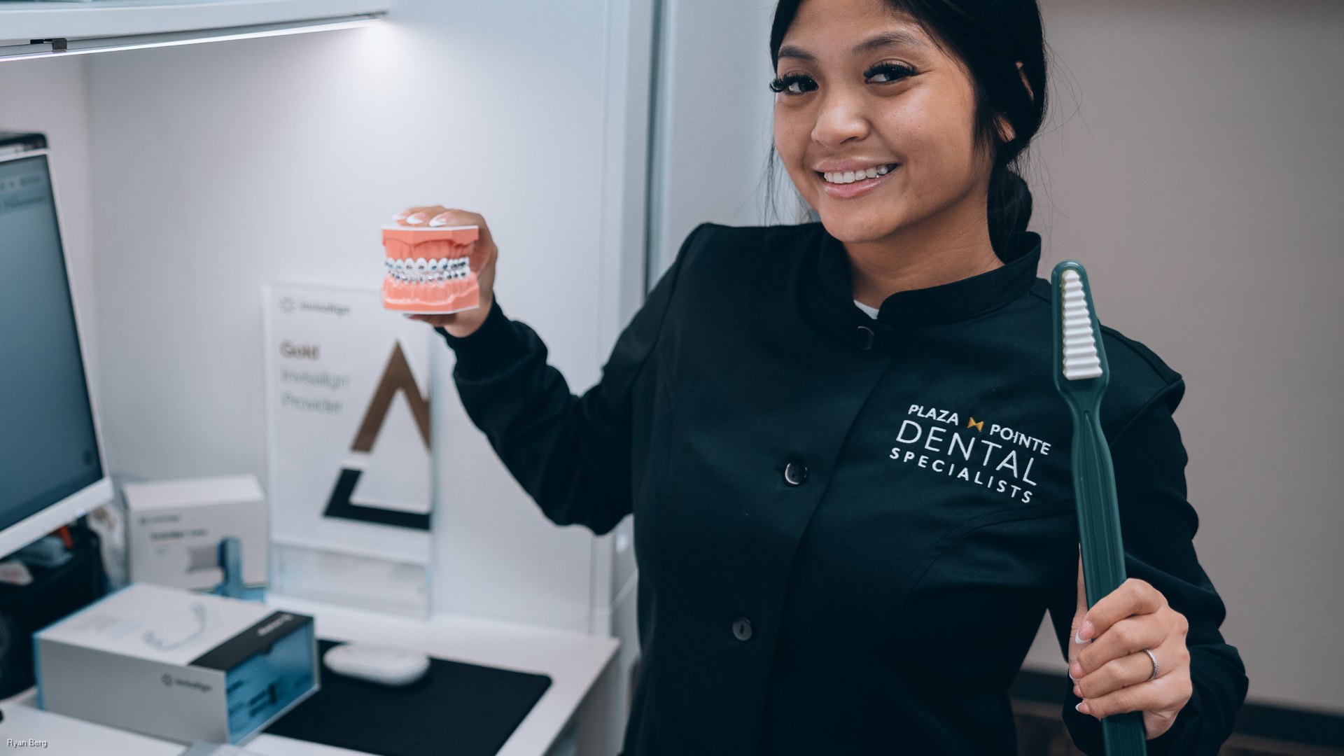Child orthodontic consultation at Plaza Pointe Dental Specialists, Mukilteo, WA