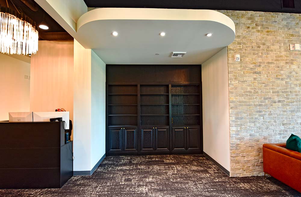 Reception entry at Plaza Pointe Dental Specialists